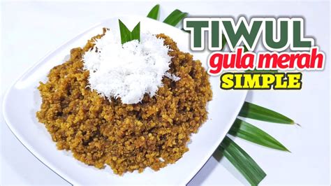 resep tiwul gula merah|Resep tiwul gula merah .